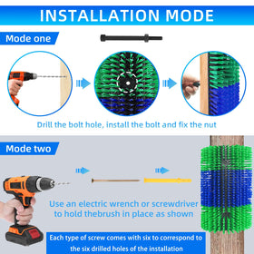 Rouisxue included mounting screws enable quick, secure installation