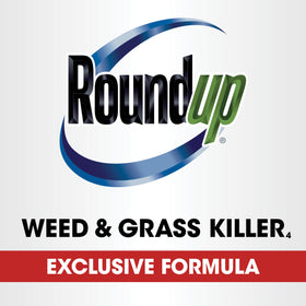 Roundup Comfort Wand handle close-up highlighting one-touch spray.
