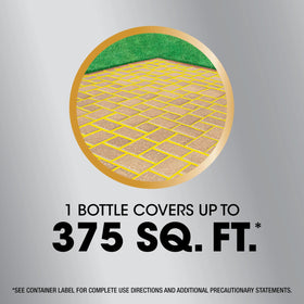 Roundup Dual Action 365 covers up to 375 sq ft per bottle