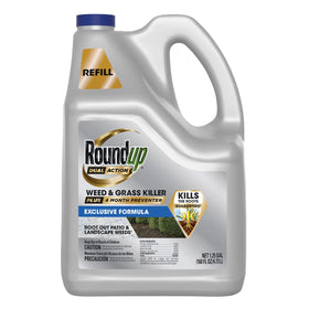 Roundup Dual Action bottle pour demonstrates easy, precise application.