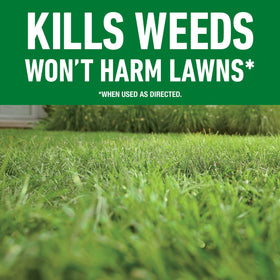 Roundup For Lawns₁ ready-to-use bottle enables quick weed control on turf.