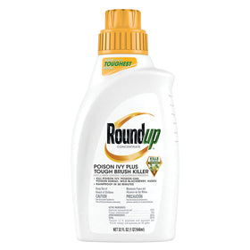 Roundup Poison Ivy Plus bottle ready for tough weed control.