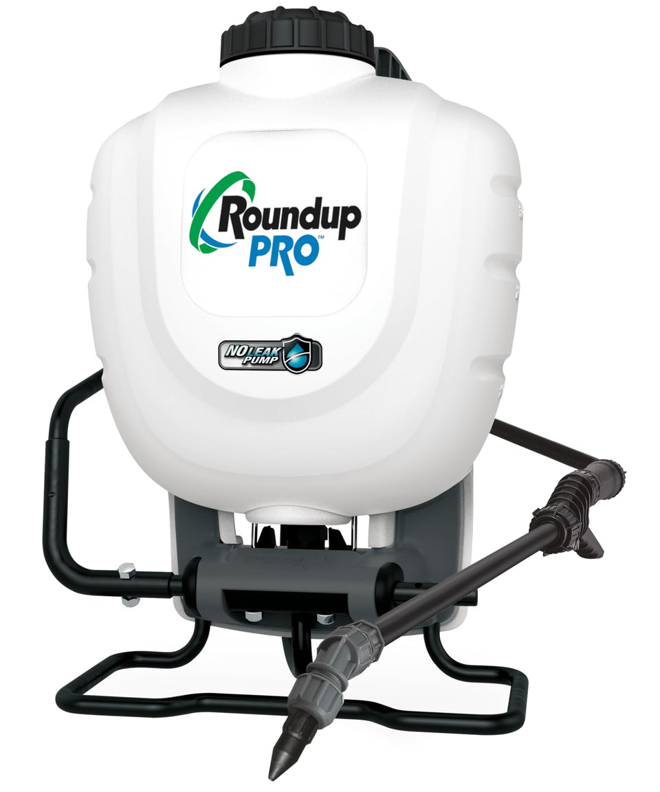 Roundup Pro 190327 backpack sprayer with no-leak pump for efficient herbicide application