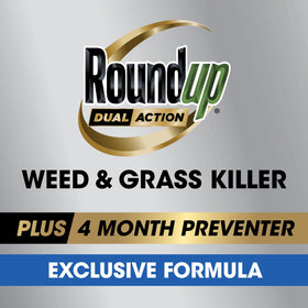 Roundup Sure Shot Wand used along a sidewalk for precise hardscape targeting.