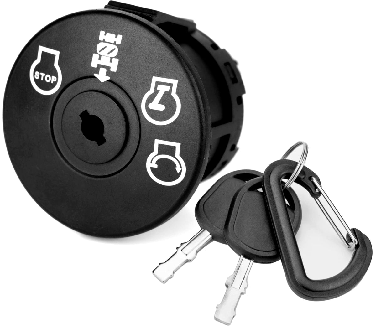 ROVIKE lawn tractor ignition switch, four-position design for reliable starts