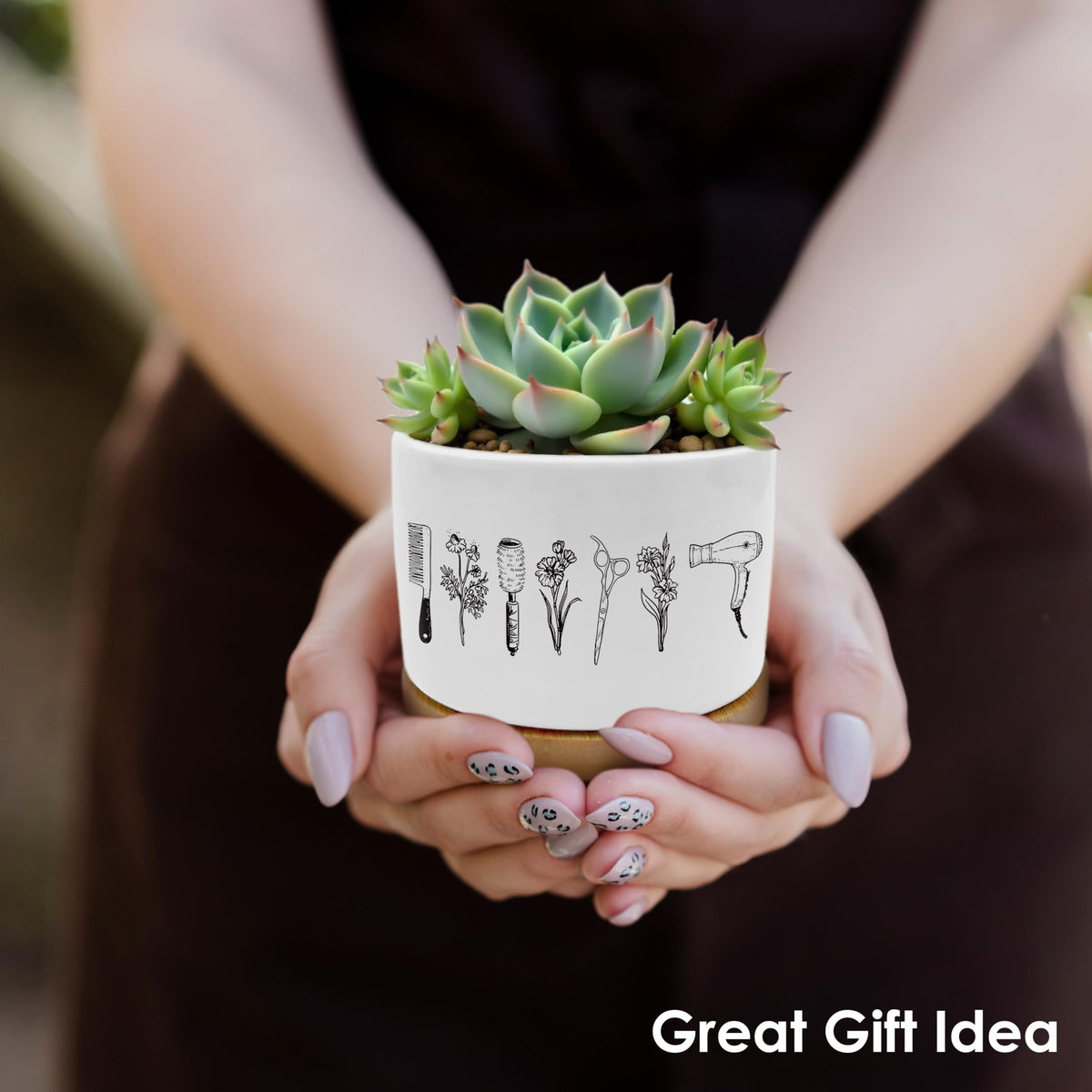 ROXMART gift-ready packaging highlights the compact, stylish planter.