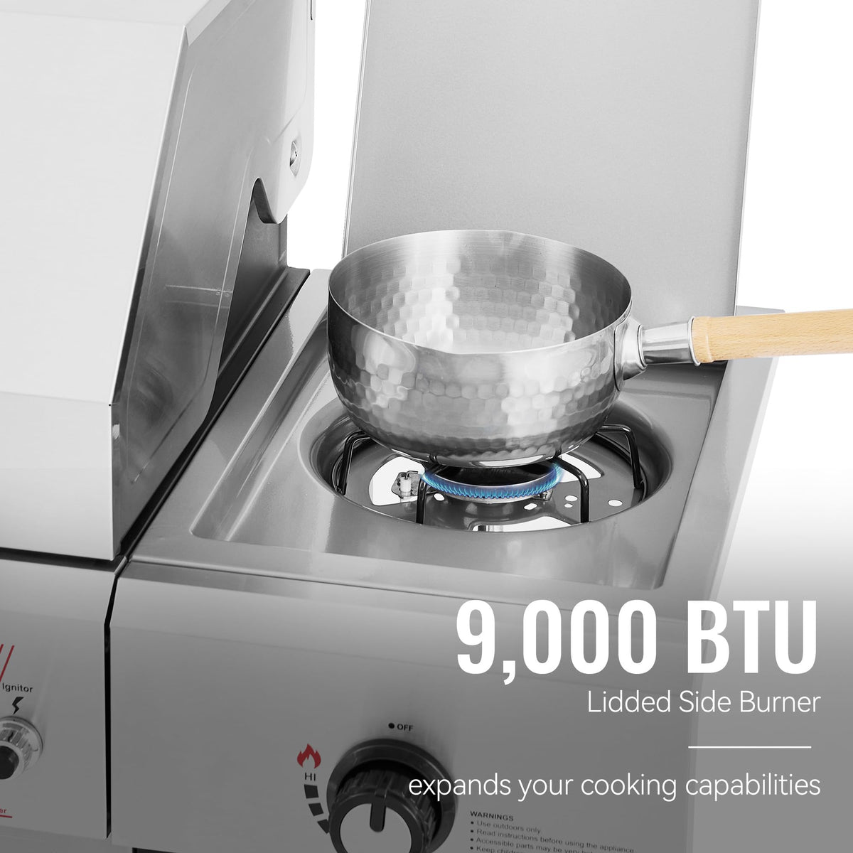 Royal Gourmet GA5401T expansive 602 sq in cooking area for family feasts