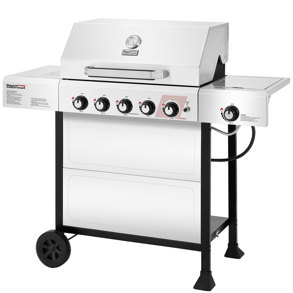 Royal Gourmet GA5401T lid with double-wall steel for heat retention