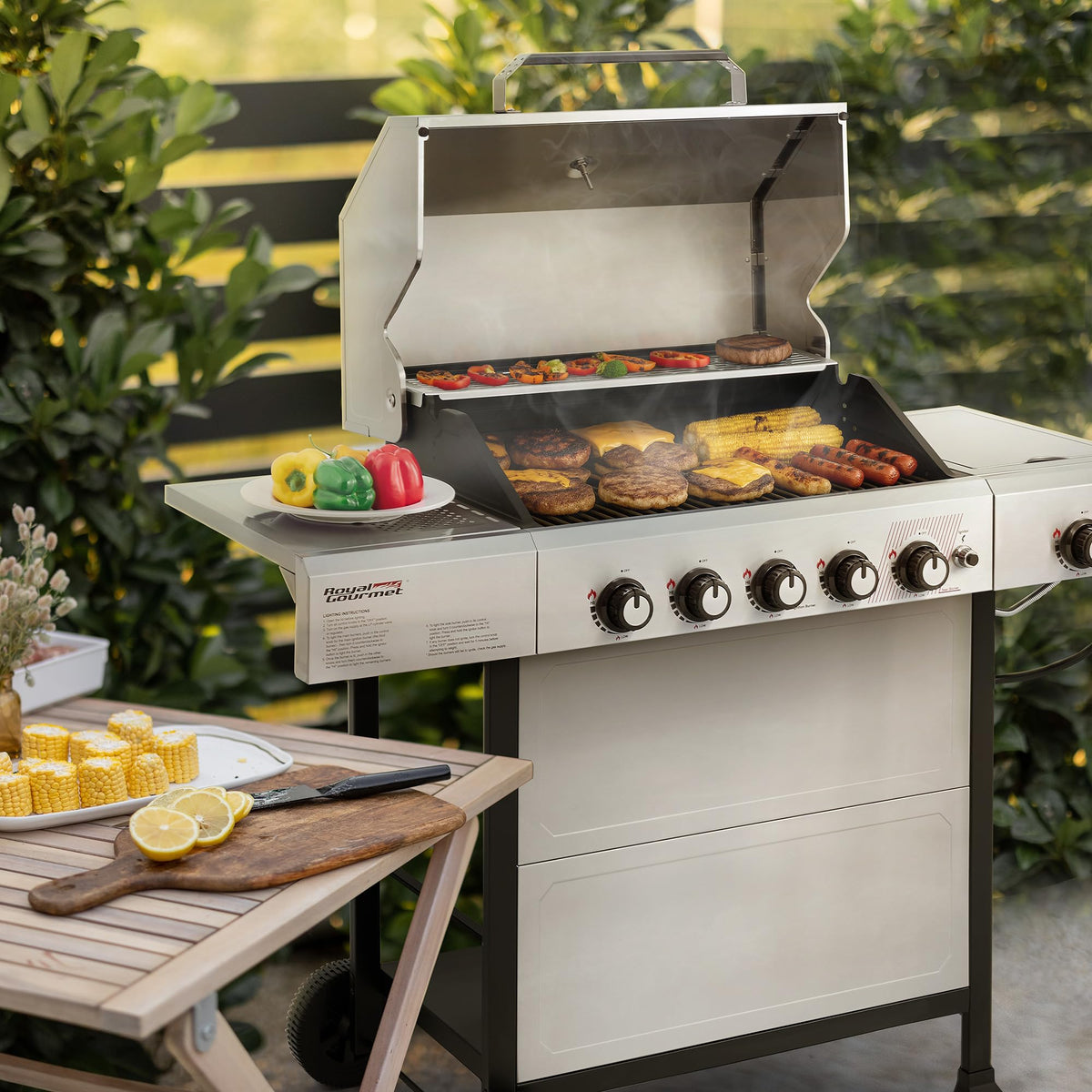 Royal Gourmet GA5401T sear burner delivers intense high-heat searing