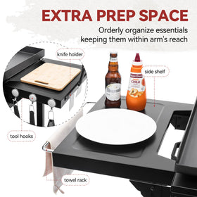 Royal Gourmet GB6000 ideal for outdoor parties and backyard gatherings.