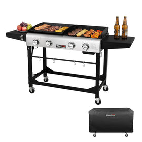 Royal Gourmet GD401C full setup for versatile outdoor cooking