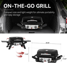 100 sq in warming rack keeps cooked items warm on the GT2005.