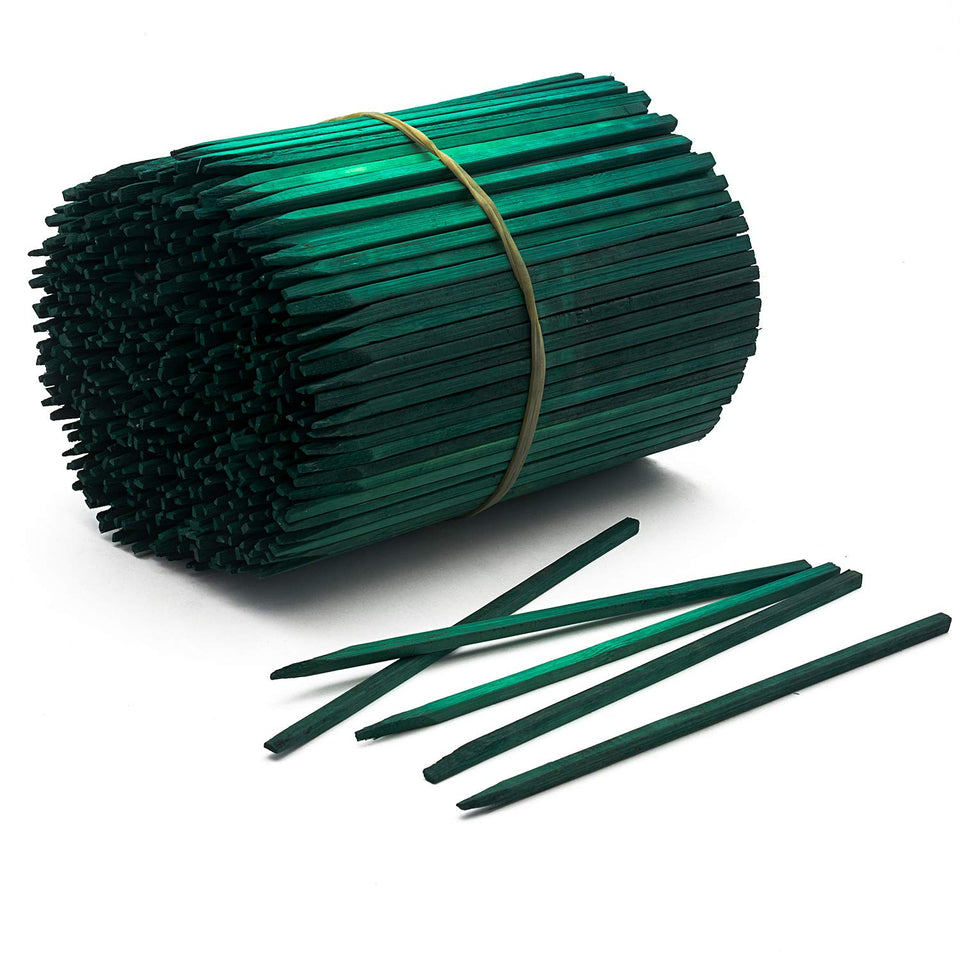Royal Imports green wood floral pick with smooth finish for splinter-free arrangements.
