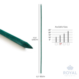 Royal Imports smooth finish wooden stake prevents splinters during handling