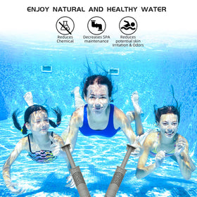 ROYOR enhanced bather comfort through thorough filtration supports a cozy spa experience.