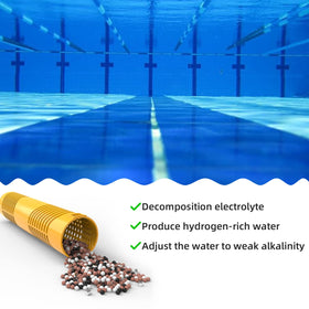 ROYOR spa mineral sticks illustrating multi-layer filtration benefits