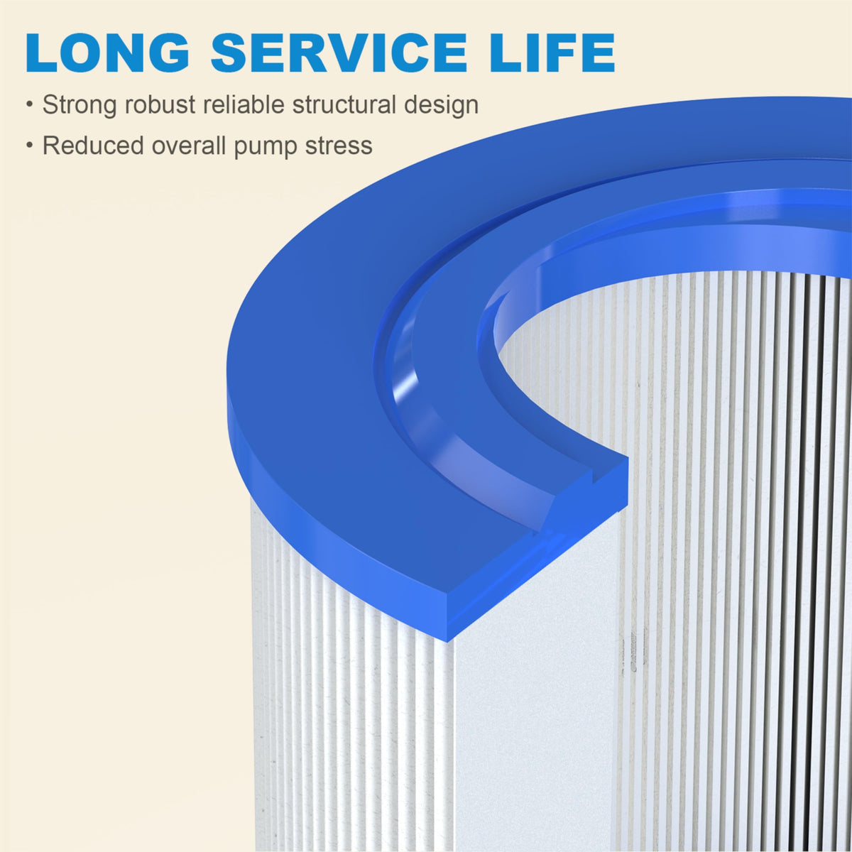 ROYOR Wellspring filter top hole close up illustrates precise inlet for secure seating