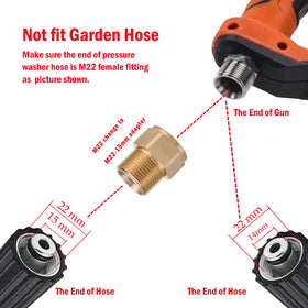 ROYPOWER FIXFANS wand extension 21.7 in extends reach for driveways and siding.
