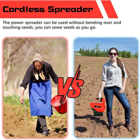 Rozlchar year-round use ideal for seed, feed, and ice melt