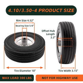 RRQ flat-free wheel assembly demonstrates maintenance-free suitability for carts