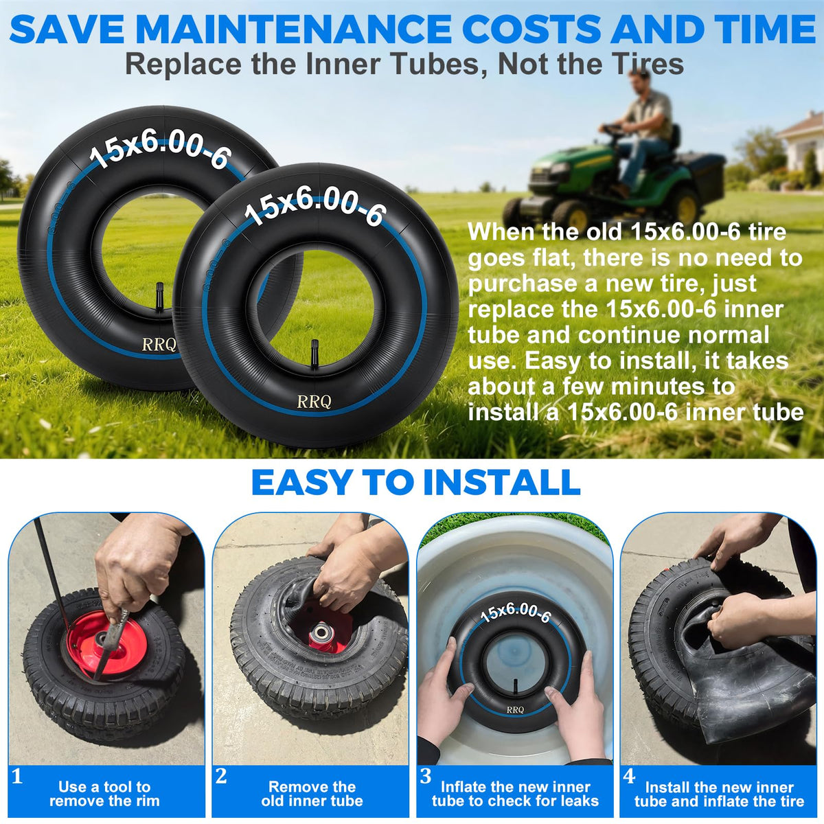 Thickened RRQ rubber walls resist tears during tough yard work.