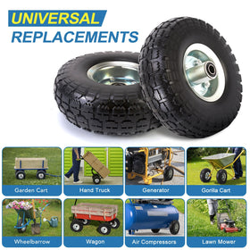 RRQ two pack tire set ready for quick replacement on equipment