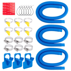 RSYEKU pool hose Intex assembly showing quick-fit connection for above-ground pools