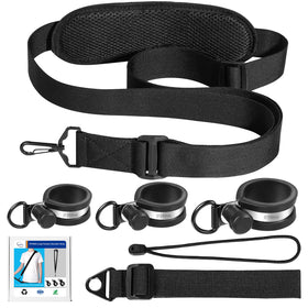 RTHIEAI long-trimmer-strap attached to weed eater for extended-use comfort.