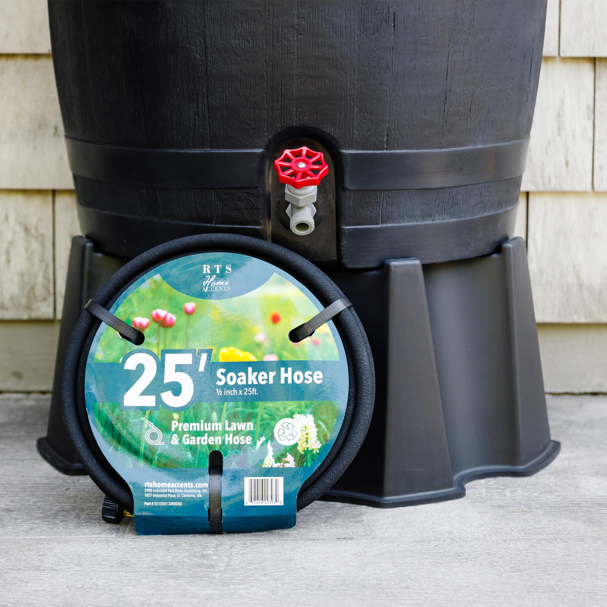 RTS Home Accents easy-connect coupling enables quick, reliable hose setup.