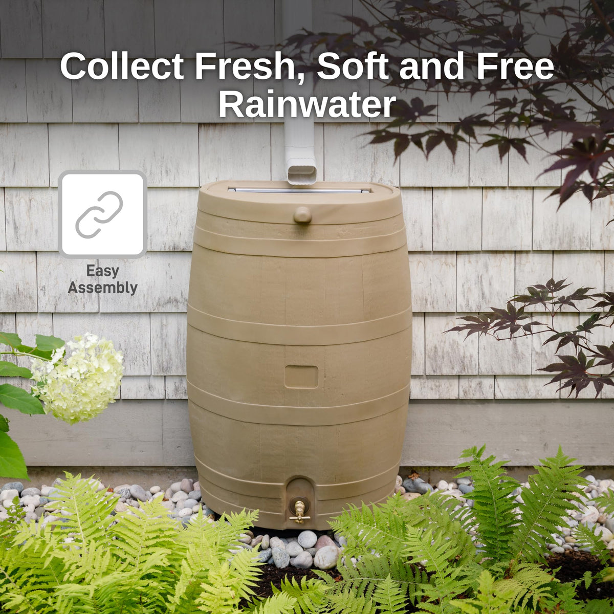 RTS Home Accents optional stand elevates the spigot for easier filling.