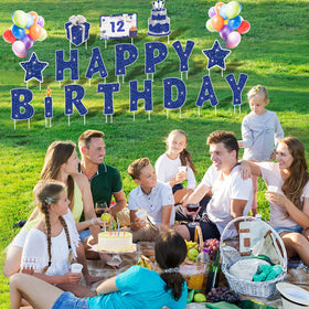 Rtshuok 32.8 ft balloon strip adds length and color to the scene
