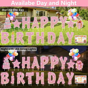 Rtshuok weatherproof yard sign made of durable polypropylene withstands outdoor weather.