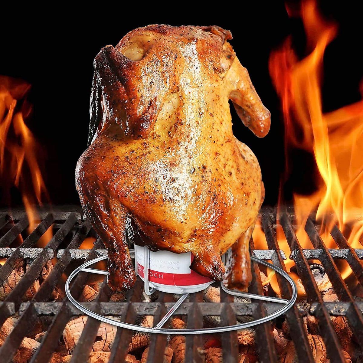 RTT Beer Can Chicken Holder easy-clean design after cooking.