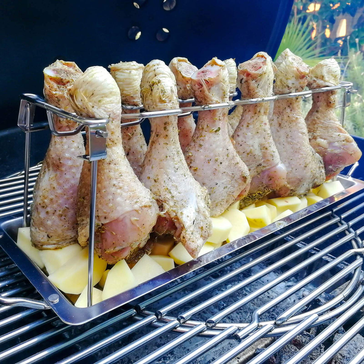 RTT drip tray catches drippings enabling richer gravies and sauces.