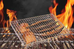 RTT grill basket extra large dishwasher-safe surface for easy cleaning