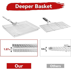 RTT grill basket extra large vegetables-in-basket ready for veggies