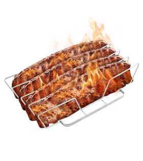 RTT Rib Rack compatible with Kamado and Traeger grills