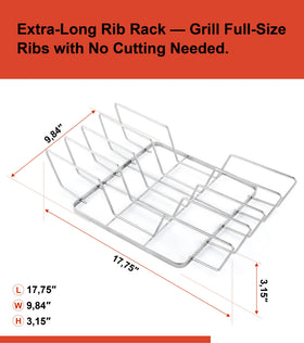 RTT Rib Rack portable for tailgating and camping sessions