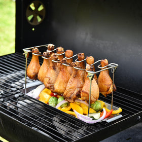 RTT stainless steel rack close-up highlighting durability and high-temp suitability.