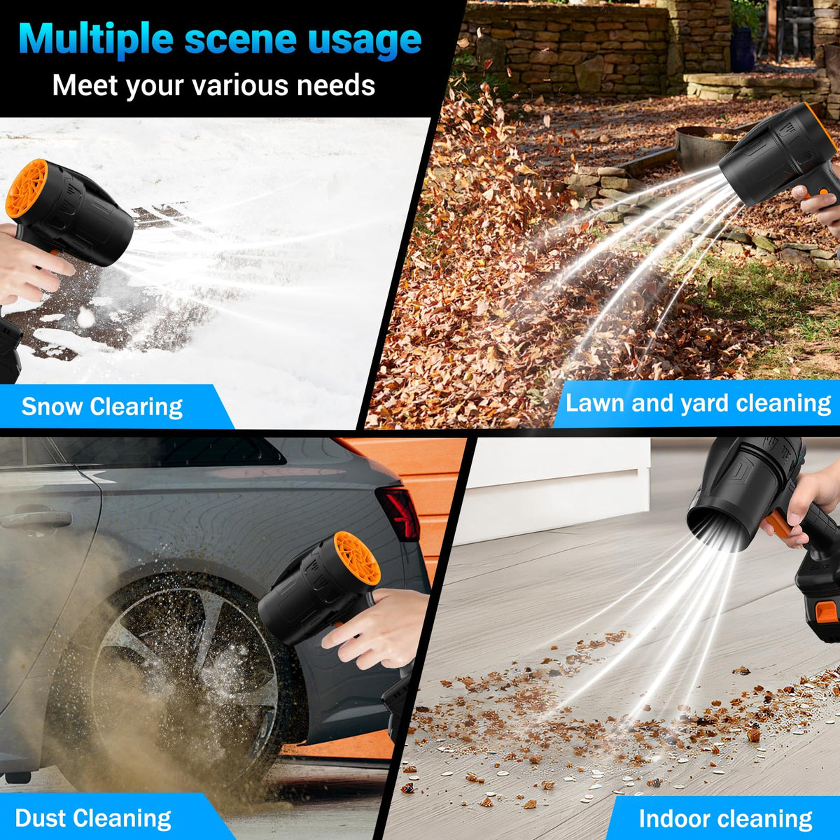 RTWDKFQ versatile tool for patios, lawns, and garages