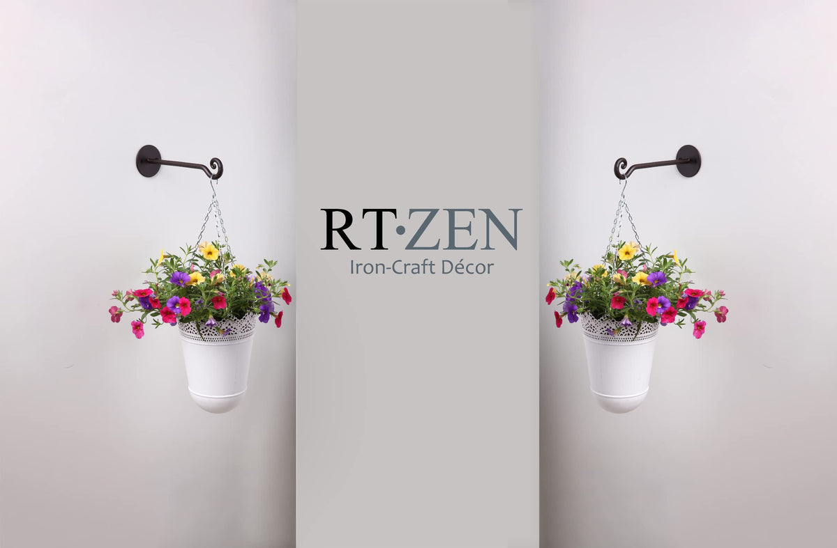 RTZEN balcony hook for space-saving porch or balcony decor