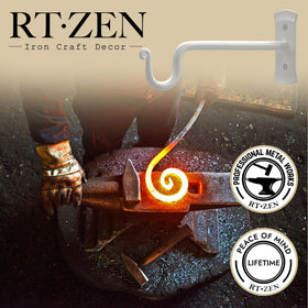 RTZEN heavy-duty wall hook closeup showing robust welded construction