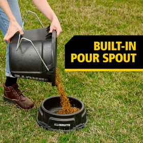 Rubbermaid Brute weather, impact, and corrosion resistance for outdoor farming