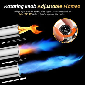 RUBDARK Weed Torch used across multiple scenes for outdoor tasks