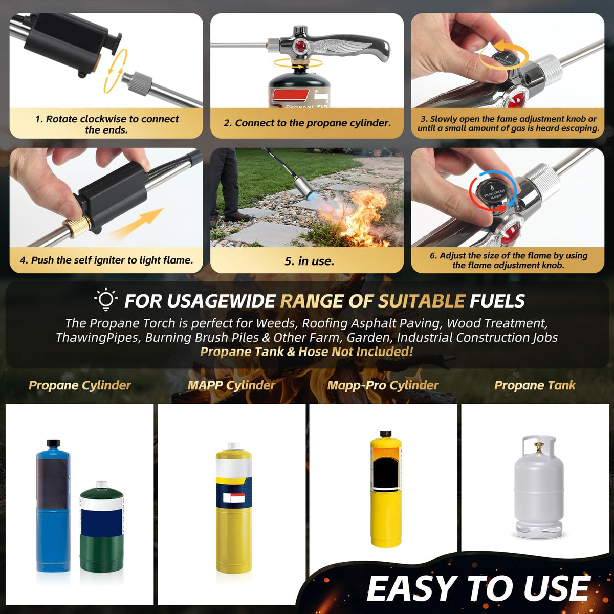 RUBDARK Weed Torch warranty and responsive support