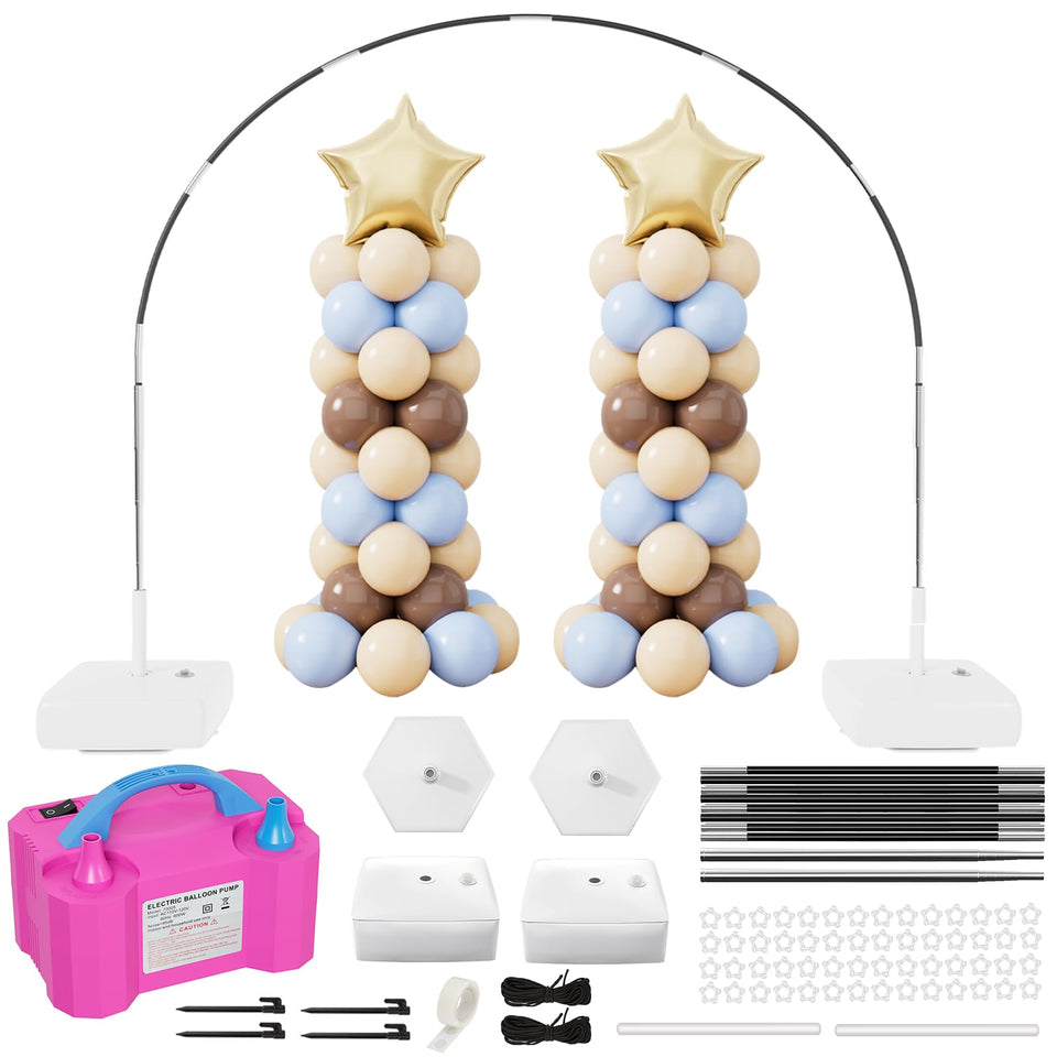 Rubfac 7.2ft balloon arch base for stable event backdrops