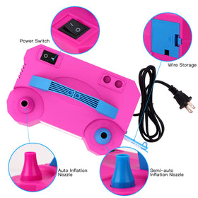 Rubfac electric pump speeds inflation for smooth setup