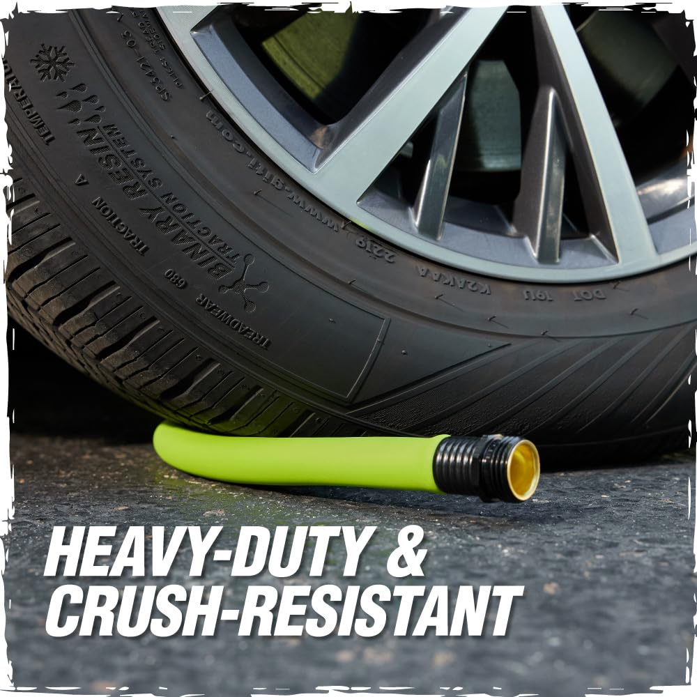 Rugged Rhino all-weather UV-resistant hose suited for year-round use.