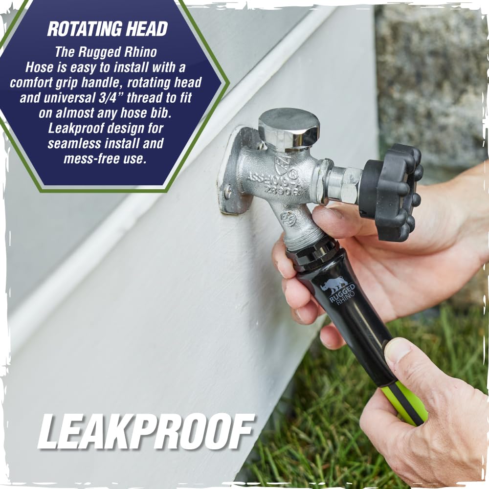 Rugged Rhino four-layer construction delivers lasting durability in all weather conditions.