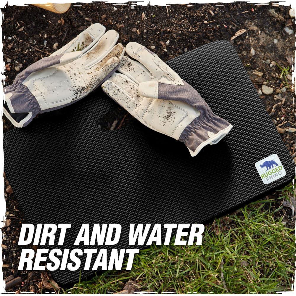 RUGGED RHINO kneeling pad 2pk packaging image for value and convenience